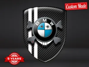 BMW Windschutzsticker Stil Premium Hochwertig Auto